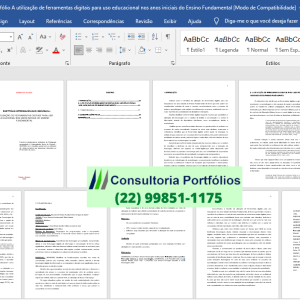 Portfólio A utilização de ferramentas digitais para uso educacional nos anos iniciais do Ensino Fundamental