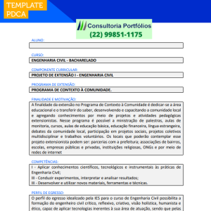 Portfólio Individual Projeto de extensão I - Engenharia Civil