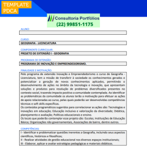 Portfólio Individual Projeto de extensão I - Geografia
